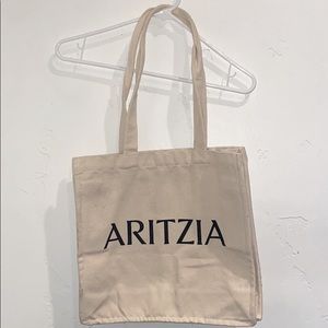 Aritzia Beige Tote Bag